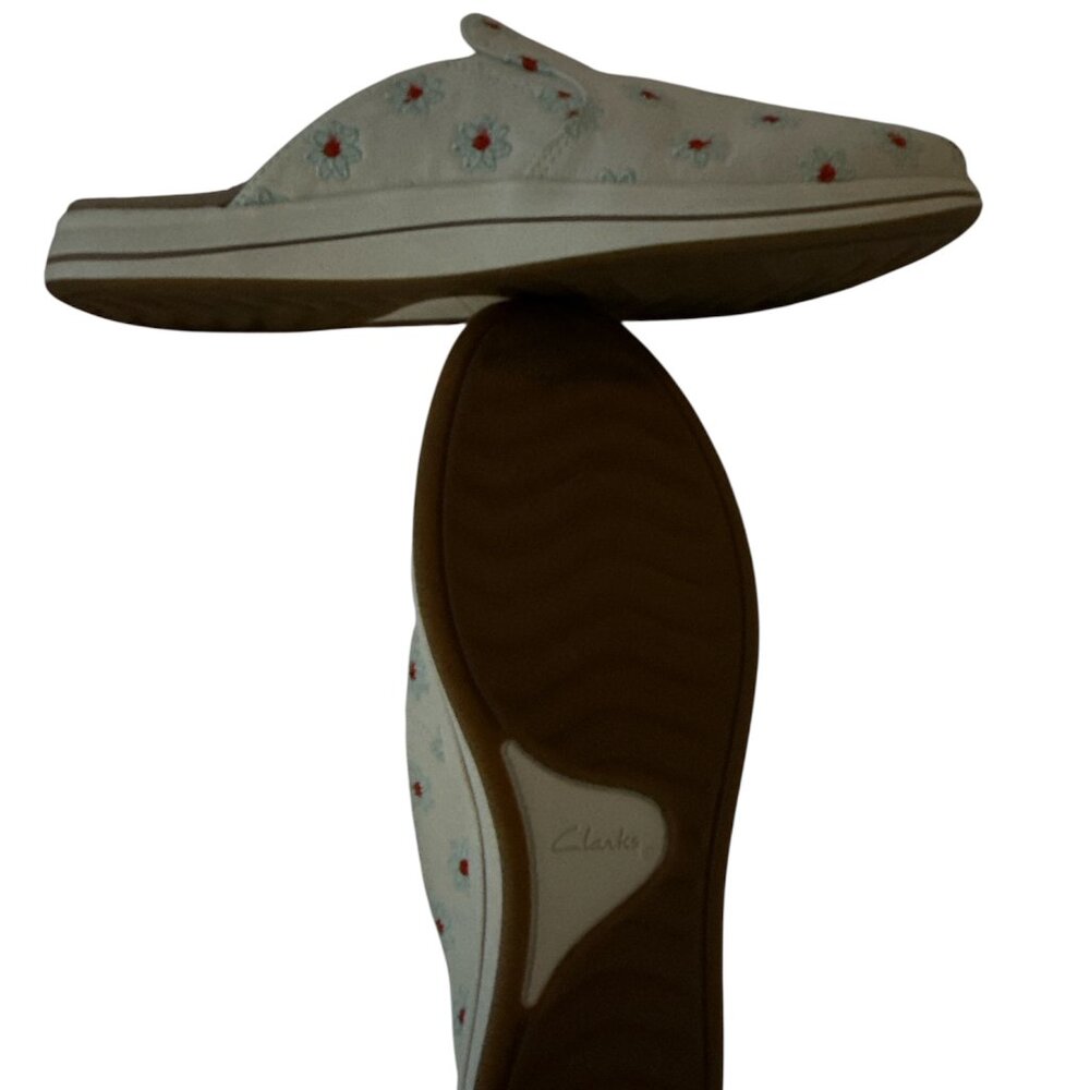 Clarks Cloudsteppers Canvas Slip-On Mules -Nwob- … - image 5